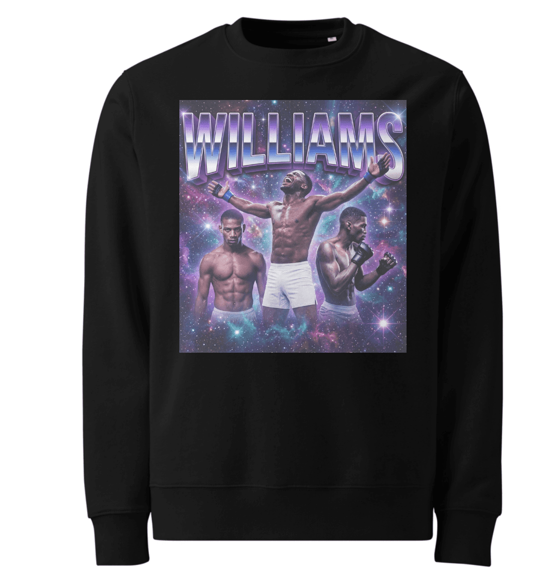 Black premium sweatshirt mockup